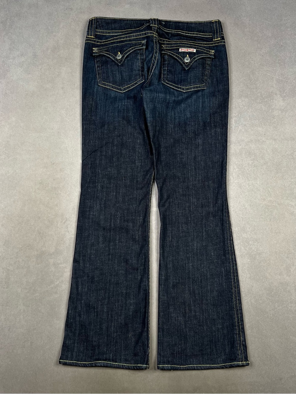 Hudson Jeans  Low Rise Dark Blue Flare Women's Jeans Boot Cut